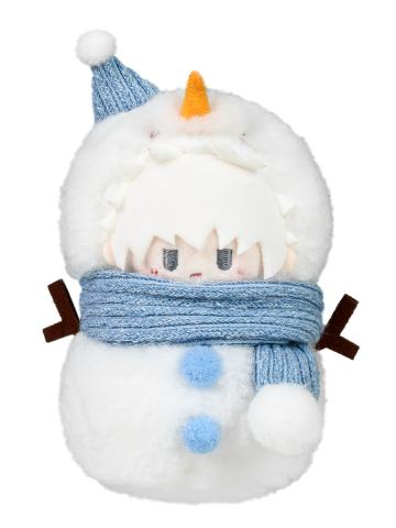 陆光雪人毛绒挂件-绒绒冬日系列