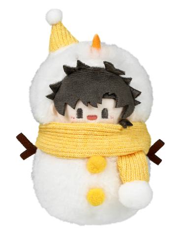 程小时雪人毛绒挂件-绒绒冬日系列