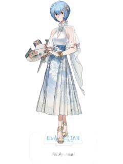 绫波丽大立牌-落花盈裳新中式主题快闪