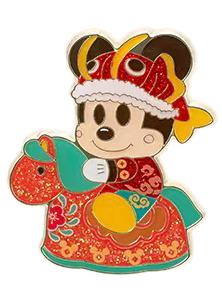 米奇徽章盲盒-26上迪新春系列