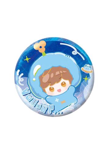 白起款-天外来客系列马口铁徽章