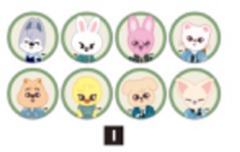 日本展会skzoo吧唧set团 ver.I