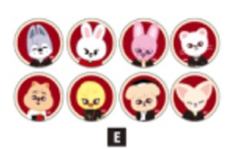 日本展会skzoo吧唧set团 ver.E