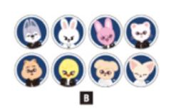 日本展会skzoo吧唧set团 ver.B