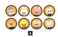 日本展会skzoo吧唧set团 ver.A