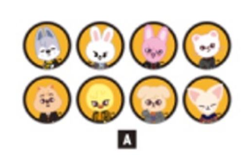 日本展会skzoo吧唧set团 ver.A