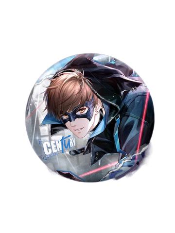 白起款-世纪预告函系列马口铁徽章