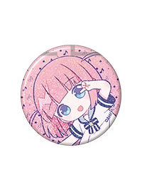 后藤二里闪徽章-粉彩流行Q版系列