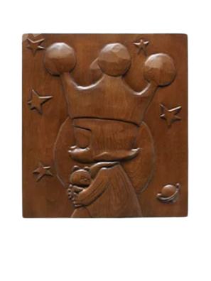 二十周年展览限定木版画-晚安，亲爱的