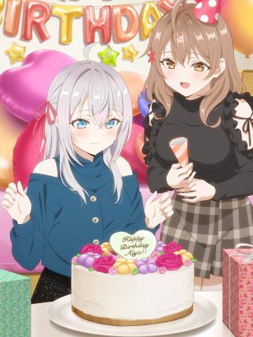 用俄语小声说真心话的艾莉立绘