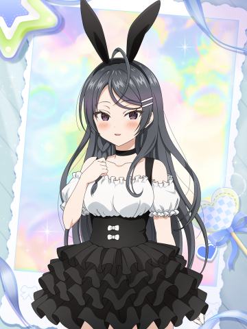 君岛绫乃·兔耳