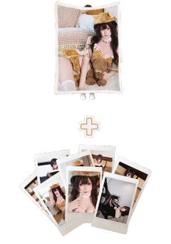 限定毛毯一个和拍立得照片