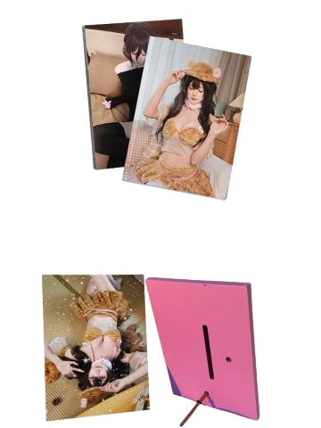 画册一本和满天星无框画一个