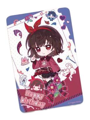 纪念卡-2026奚月遥生日系列