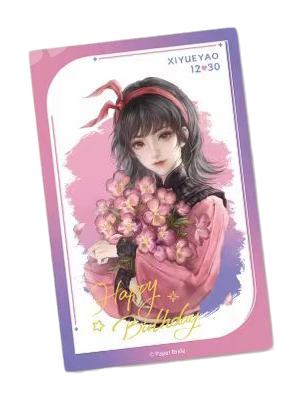 拍立得-2026奚月遥生日系列