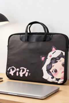 PIPI可恶的毛线球系列皮质电脑包