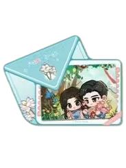 祝小红&梁少平浮雕徽章-纸萌童心系列