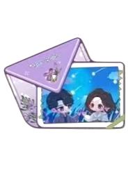 崔婉莺&张辰瑞浮雕徽章-纸萌童心系列