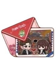 奚月遥&肖驰浮雕徽章-纸萌童心系列