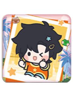 程小时(拍立得款)mini徽章-LINE FRIENDS minini联名