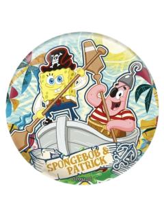 海绵宝宝&派大星徽章-卡游深海大冒险系列