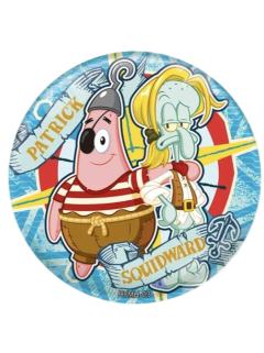 派大星&章鱼哥徽章-卡游深海大冒险系列