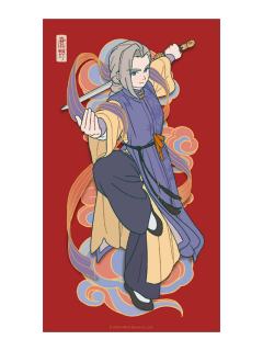 鹿野海报-2026年年岁岁系列门神套装