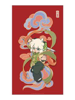 罗小黑海报-2026年年岁岁系列门神套装