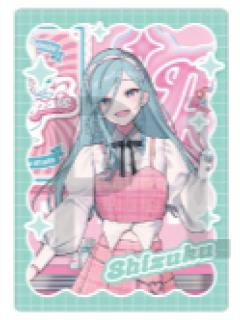 日野森雫小卡-音乐cafe联动