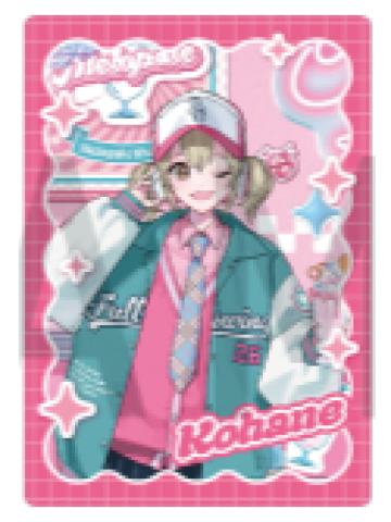 小豆泽心羽小卡-音乐cafe联动