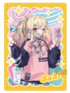 天马咲希小卡-音乐cafe联动