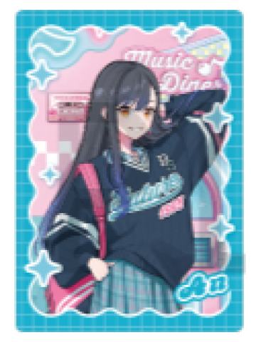 白石杏小卡-音乐cafe联动