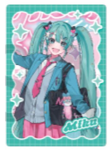 初音未来小卡-音乐cafe联动