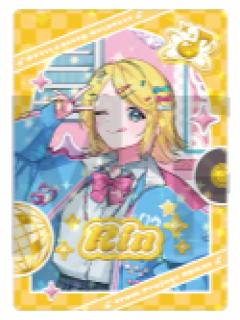 镜音铃(闪)小卡-音乐cafe联动