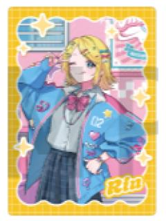 镜音铃小卡-音乐cafe联动