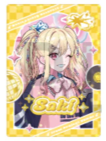 天马咲希(闪)小卡-音乐cafe联动