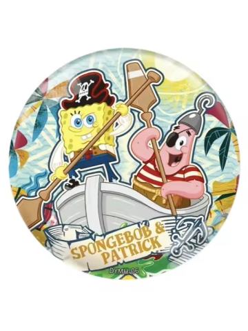 海绵宝宝&派大星徽章-卡游深海大冒险系列