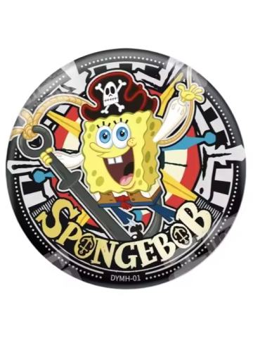 海绵宝宝(隐藏)徽章-卡游深海大冒险系列