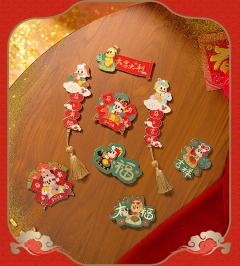 米奇磁贴盲盒-26上迪新春米奇和朋友们系列-资料图