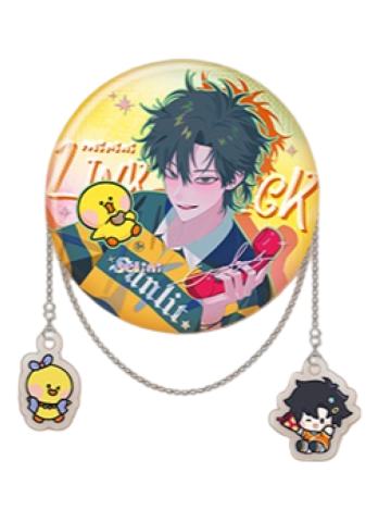 程小时(特殊款)吊坠徽章-LINE FRIENDS minini联名