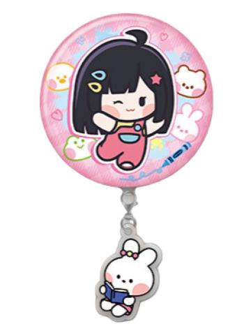 乔苓Q版吊坠徽章-LINE FRIENDS minini联名