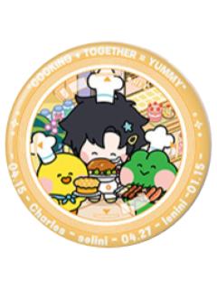 程小时(镜头款A)相机徽章-LINE FRIENDS minini联名