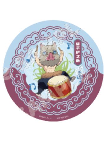 嘴平伊之助纸杯垫-中国版乐器系列