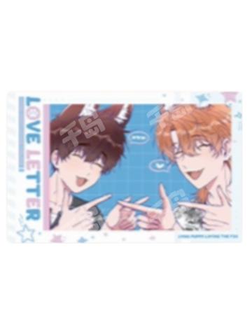瑠&理有3撕拉拍立得-情书系列