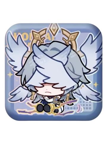 星期日B方形徽章-帕姆展览馆系列