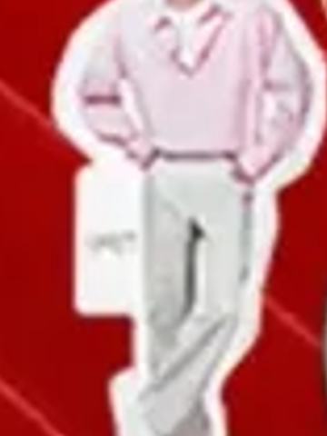 欧莱雅2.0代言人形立牌