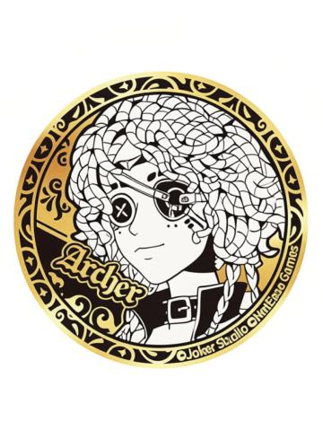 弓箭手浮雕雕金徽章-千年书旅系列