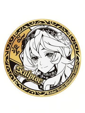 雕刻家浮雕雕金徽章-千年书旅系列