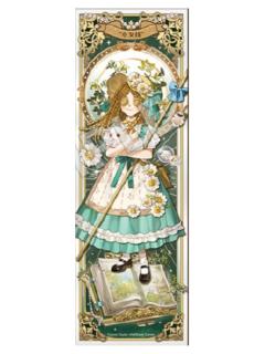 小女孩镭射票-千年书旅系列