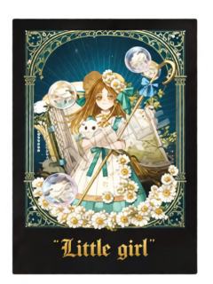 小女孩拍立得-千年书旅系列